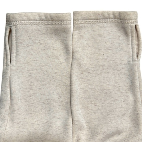 ATHLETA Cozy Karma Asym Pullover Fleece Ivory Sweatshirt Mock Turtleneck sz S - Picture 2 of 10